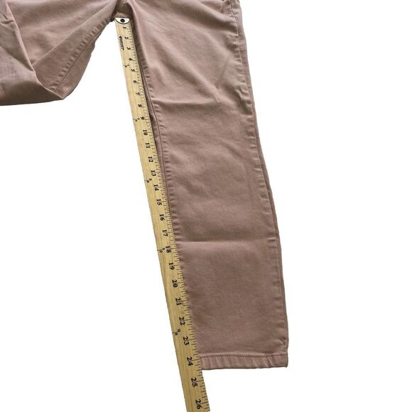 Buffalo David Bitton Women’s AUBREY Mid Rise Pink Ankle Jeans Stretch Size 10/30 - Picture 5 of 16